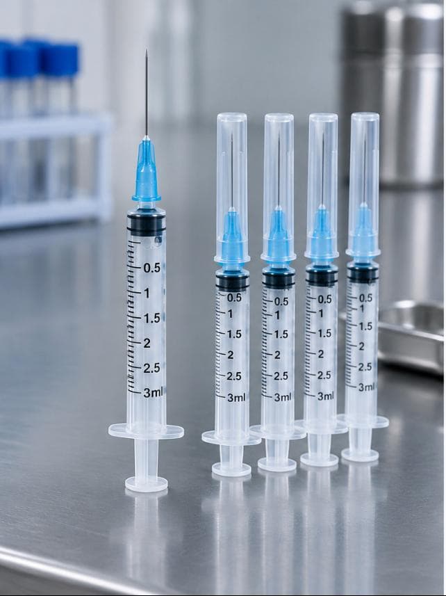 Medical syringe 3ml
